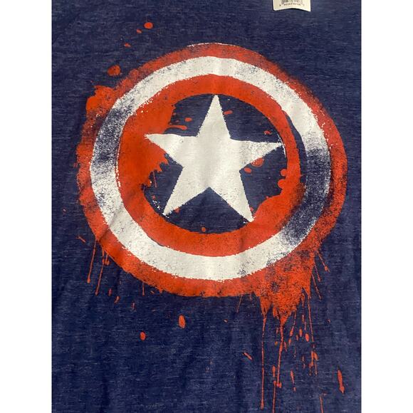 New Mens Marvel Captain America T-Shirt - Size XL - Picture 2 of 5